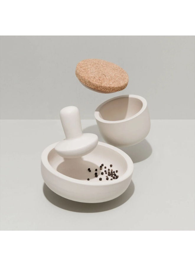 بيرجوف هاون ومدقة صغيرة-البيج - Image 3